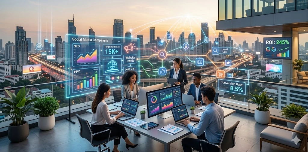 Digital marketing for business growth